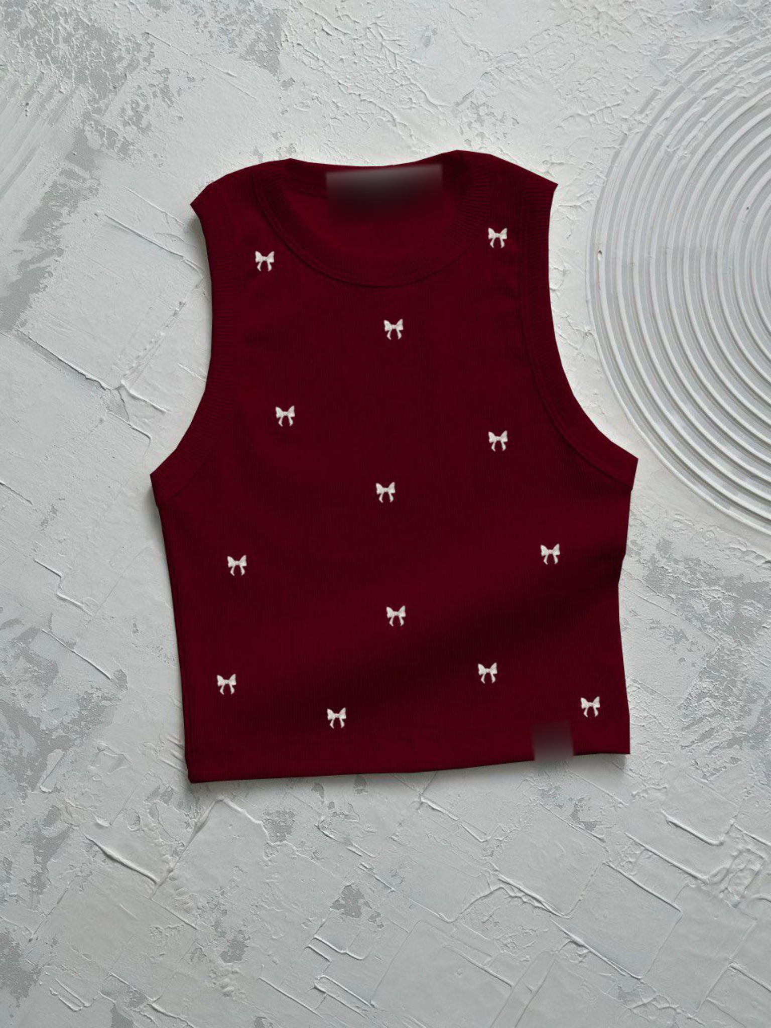 کراپ زرشکینخ پنبه کبریتی گرم بالا